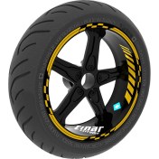 Resim Çınar Extreme Moto Gp Iç Dış Jant Şeridi Takım Sticker Reflektif & Floresan Renkler Çınar Extreme 