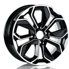 Resim EMR-A165-01 6.5x15" -4x100 ET35 67.1 Black Diamond Jant (4 Adet) 