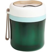 Resim Vagonlife XC-542 450ml Yeşil Çelik Saklama Kabı 