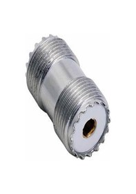 Resim Uhf Dişi - Dişi Ara Konnektör Kisa Tip - Fox Telsiz 