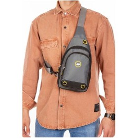 Resim Unisex Su Geçirmez Kulaklık Çıkışlı Çapraz Göğüsçantasıgri Al3872 Gri 