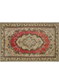 Resim Özel Vintage Eskitme El Dokuma Halı 165 X 250 Cm 8941 