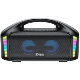 Resim Tribit Stormbox Blast 90w 30 Saat Oynatma Süresi Ipx7 Su Geçirmez Rgb Taşınabilir Tws Bluetooth Hopa 
