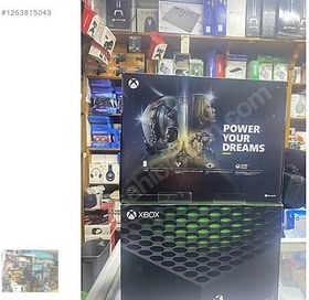 Resim Xbox Series X 1 TB SSD Oyun Konsolu Sıfır Ürün 