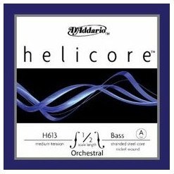 Resim D'Addario H613 3/4M Helicore A Kontrabas Teli (La) 