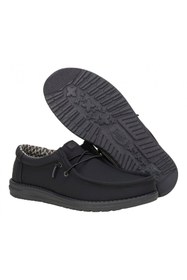 Resim HEY DUDE Erkek Oxford ( Klasik) HD.41894-070 Hey Dude Wally Classic Black/Charcoal 