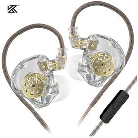 Resim Kz Edx Lite Hıfı Bas Kulaklık Stereo Müzik Kulakiçi Kulak Monitörü Sahne Canlı Edxlite Clear Mic 