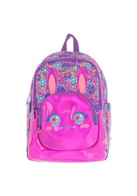 Resim Kaukko Kids Tavşan Şekilli Kız Çocuk Dört Gözlü Okul Çantası - L5220 Pembe 