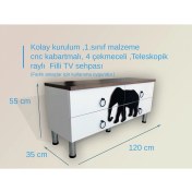 Resim Emir Filli Tv Sehpası 