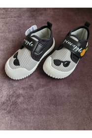 Resim MODA SENİ Erkek Çocuk Ev Okul Yumuşak Keten Ayakkabı Panduf Super Kids Model Kayma Yapmaz Taban 