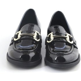 Resim Vernıce Nero Oxford Klasik Kadın Diğer 6a5497 Comart 5497 Vernice Nera Rose Siyah 