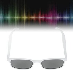 Resim Sesli Gözlükler, aramaları Yanıtlama Ev Için Gözlükleri (Gri beyaz) 