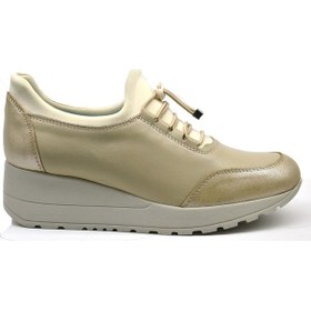 Resim King Paolo S6476 Comforevo Günlük - Ast Bej - Kadın Ayakkabı,deri Ayakkabı-ast Bej 