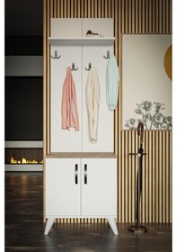 Resim S Portmanto Ayakkabılık&portmanto Beyaz 