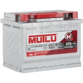 Resim Mutlu Akü 12v 60 Amper 600a En 