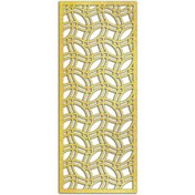 Resim Liar Dekor Liar Ahşap Seperatör (Paravan) - KSP-69 - (10 mm) - (85 cm x 210 cm) - (Gold) 