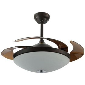 Resim Kaşkar Taflan F42215 4 Kanatlı 52" Aydınlatmalı Tavan Vantilatörü 