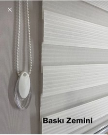 Resim Perdecizade Enxboy Mavi Sarmaşık Dijital Baskılı Zebra Perde-cocuk Odası-stor Perde Renkli 