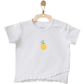 Resim Dear Enika Andywawa Kız Bebek Ananas Desenli Alt Üst Sarı Şort Takım Ac21633r 001 