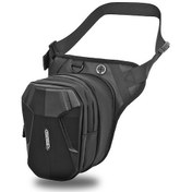 Resim Jeehugo Motosiklet Motor Kaskılı Çanta, Su Geçirmez, Genişletilebilir, Reflektif, Outdoor Bisiklet Turizm İçin, Eva+pu+polyester Malzeme Siyah 