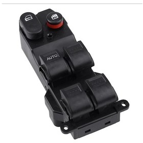 Resim Honda Jazz 2002-2008/City 2006-2008 Ön Sol Dörtlü Cam Düğmesi 