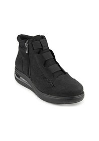 Resim Muya Baie Anatomik Air Max Tabanlı Hakiki Deri Kadın Bot Siyah 