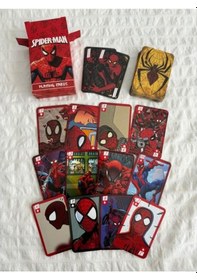 Resim Anime Spiderman İskambil Poker Kartı 