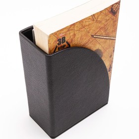 Resim Deri Kitap Tutucu Siyah 