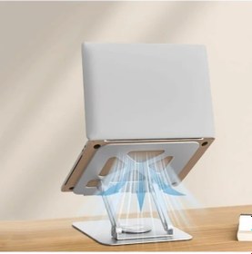 Resim Katlanabilir Alüminyum Laptop Standı - 11-17 İnç 