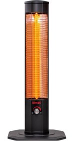 Resim İtimat 10552 2000 W Termostatlı Elektrikli Kule Tipi Infrared Isıtıcı 