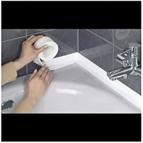 Resim Su Sızdırmaz Bant Lavabo Küvet Kenar Bandı Küvet Duş 