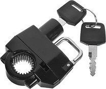 Resim Gatuida 2 Takım Motosiklet Kilidi Baretler Motosiklet Kaskları Motosiklet Kilitleri Ağır Kurcalamaya Dayanıklı Güvenlik Kilidi Sabit Kilidi Sabitleme Aracı Abs 