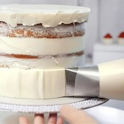 Resim Paslanmaz Çelik Pasta Dekorasyon Ucu - Çift Taraflı Buzlanma Ucu Pişirme İçin, Ekstra Büyük, Ev Mutfakları, Fırınlar ve Restoranlar İçin Mükemmel DIY Pasta Yapma Araçları 
