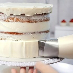 Resim Paslanmaz Çelik Pasta Dekorasyon Ucu - Çift Taraflı Buzlanma Ucu Pişirme İçin, Ekstra Büyük, Ev Mutfakları, Fırınlar ve Restoranlar İçin Mükemmel DIY Pasta Yapma Araçları 