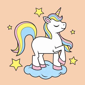 Resim Sayılarla Boyama Seti - Tek Boynuzlu 