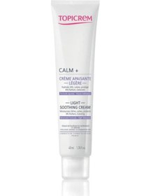 Resim Topicrem Calm+ Ultra Moisturizing Soothing Light Cream 40 ML 