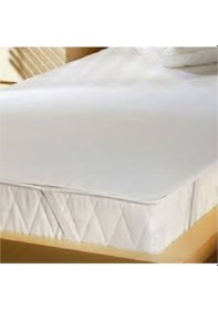 Resim Evony Çift Kişilik Sıvı Geçirmez Alez 150x200 Cm Pamuklu Yatak Koruyucu Alez Beyaz 