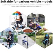 Resim Bebek Arabası Için Şemsiye Tutucu Ayarlanabilir Şemsiye K23105 