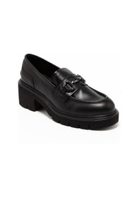 Resim Nero Giardini Nero Black Oxford Klasik Kadın I513980d 100 Nerogiardini Guanto Nero Eva Urbana Nero 12 + Siyah 