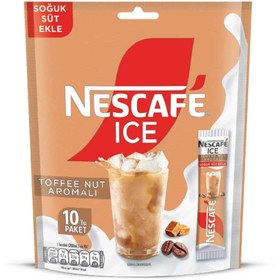 Resim Nescafe Toffee Nut Ice Kahve 10'lu 