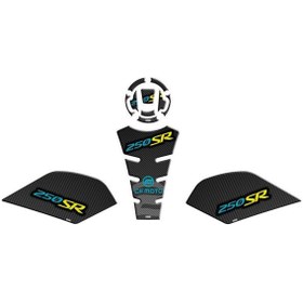 Resim GOGOPREMİUM CF MOTO 250 SR 2020 - 2024 TANK PAD SET 006 
