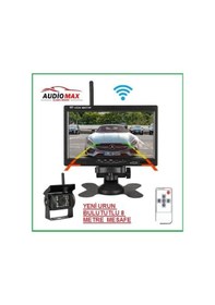 Resim AUDIOMAX 7 İnç Monitör ve 18 Ledli Kablosuz Gece Görüş Kamerası 