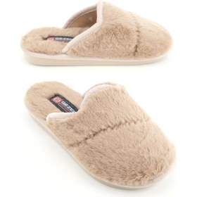 Resim Gezer Kadın Kışlık Rahat Taban Ev Bahçe Terlik 