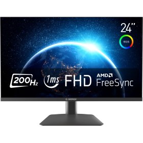 Resim Rampage RM-244S FLASH 24" 200Hz 1ms CSOT VA Full HD Freesync RGB Pivot PC Flat Oyuncu Monitörü 