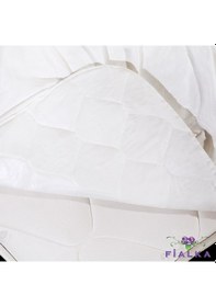 Resim Fialka Alez Kapitoneli Fitted Lastikli Sıvı Geçirmez 180X200 King Beyaz 