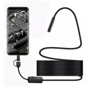 Resim YNT İthalat Vtn-02 Endoskop Yılan Video Kamera Led’li 2 Metre 7 Mm Sert Kablo Su Geçirmez 