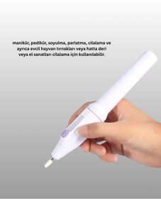 Resim pazarella Taşınabilir Profesyonel Manikür Pedikür Seti 