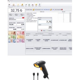 Resim NETUM Netum Nt-2028 Kablosuz Barkod Okuyucu Ccd 1d Uzun Menzilli 