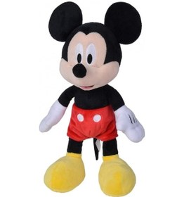 Resim Mickey Mouse Lisanslı Oyuncak Peluş 25 Cm Siyah 