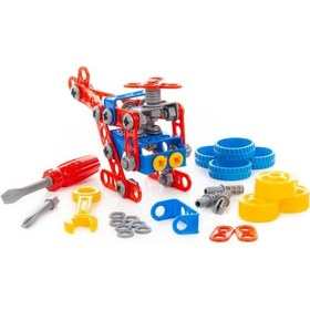 Resim Polesie Mucit Tasarım Seti 91 Parça Tamir Seti Kombinasyon Oyunu 